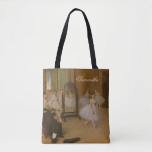 Bolso De Tela Clase de ballet   Edgar Degas   Bailarina