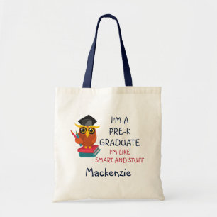 Bolso De Tela Clase de Graduación Graduada de Lechuza Graduada P