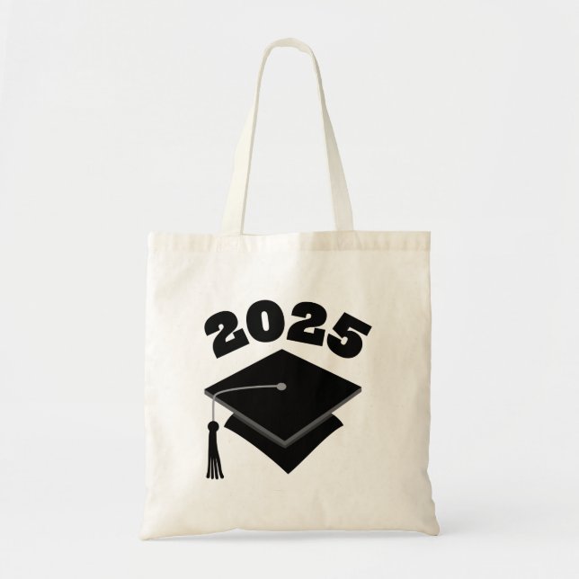Bolso De Tela Clase de regalo de graduación de 2025 (Frente)