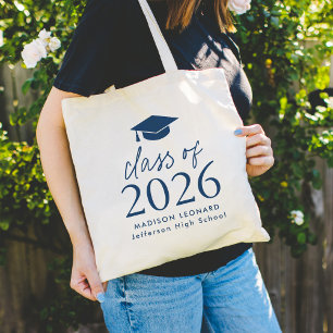 Bolso De Tela Clase moderna de graduación de escritura naval 202