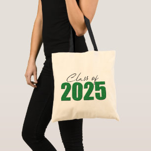Bolso De Tela Clase Purpurina verde de 2025