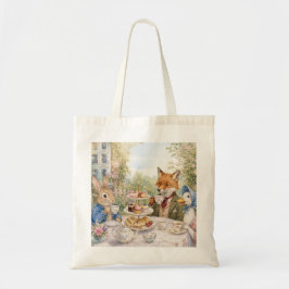 Bolso De Tela Clásico conejo zorro y pato gracias