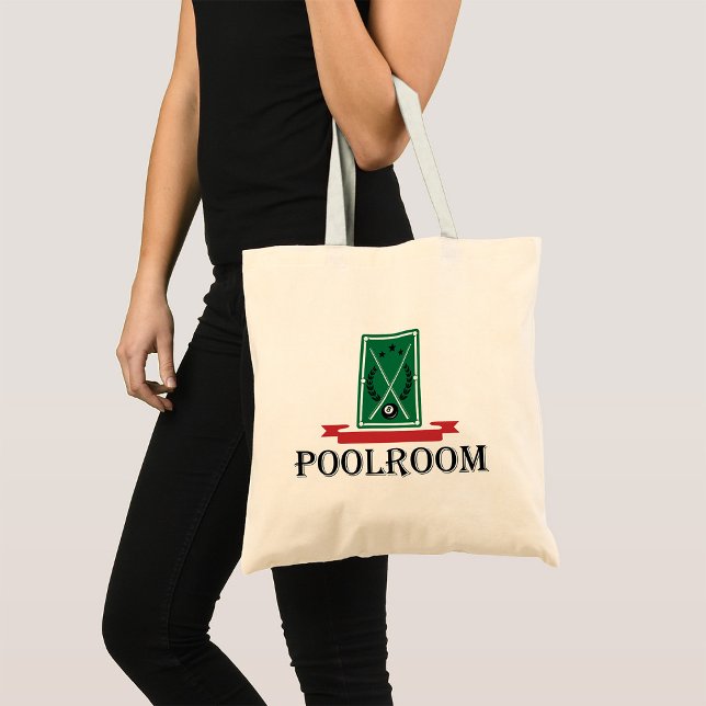 Bolso De Tela Clásico de billar americano de 8 bolas (Subido por el creador)