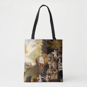 Bolso De Tela Clásico de Hicks Animal del Reino de la Paz