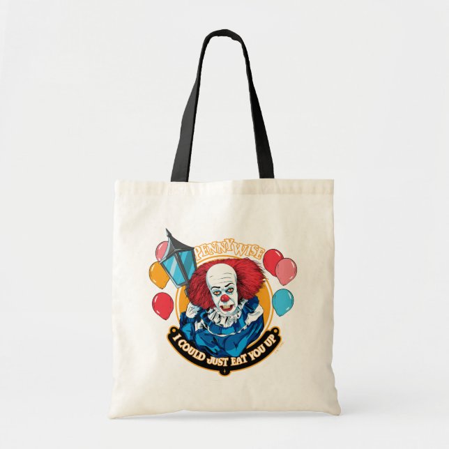Bolso De Tela Clásico De Pennywise - Podría Comerte. (Frente)