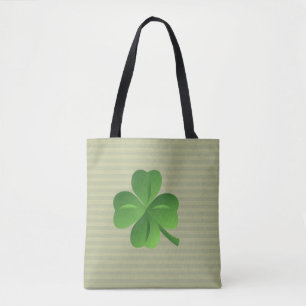 Bolso De Tela Clásico Trendy Trébol Irlandés Afortunado
