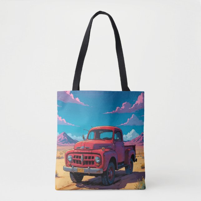 Bolso De Tela Classic American Pickup (Anverso)