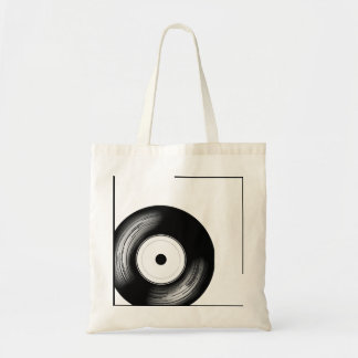 Bolso De Tela Classic Vinyl Disc
