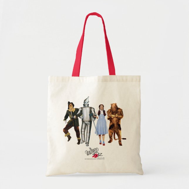 Bolso De Tela Classic Wizard of Oz Characters (Frente)