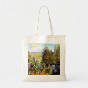 Bolso De Tela Claude Monet A Corner of the Garden at Montgeron