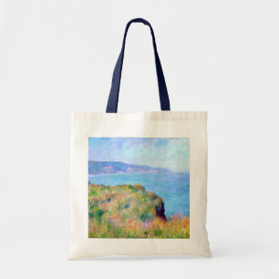 Bolso De Tela Claude Monet: Acantilado cerca de Pourville