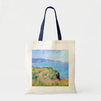 Bolso De Tela Claude Monet: Acantilado cerca de Pourville