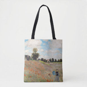 Bolso De Tela Claude Monet - Campo de amapola