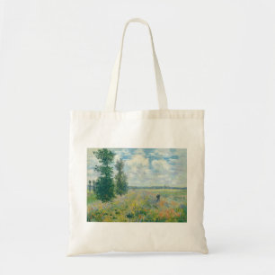 Bolso De Tela Claude Monet - Campos de amapola cerca de Argenteu