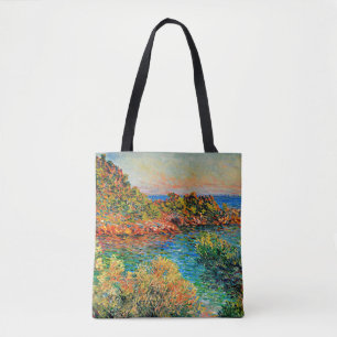 Bolso De Tela Claude Monet - Cerca de Monte Carlo,