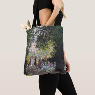 Bolso De Tela Claude Monet el el Parc Monceau