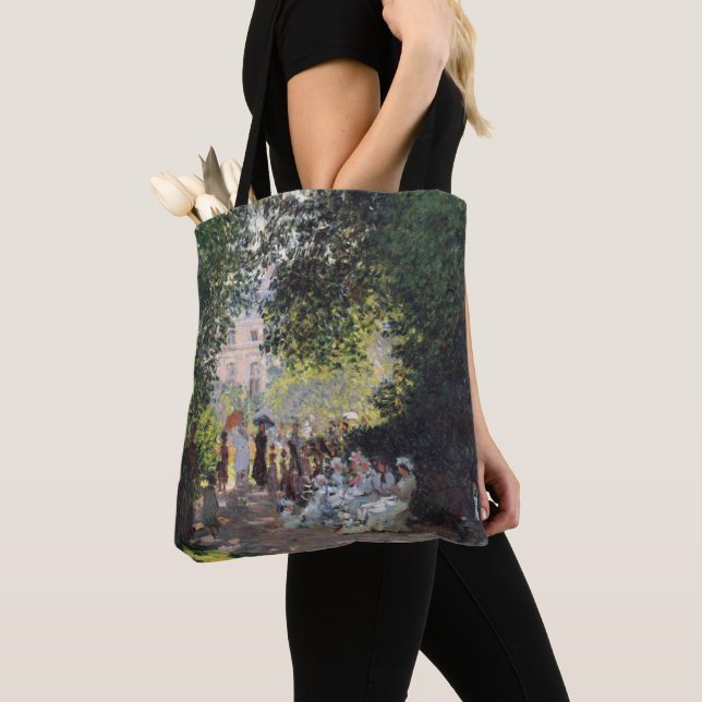 Bolso De Tela Claude Monet el | el Parc Monceau (Detalle)