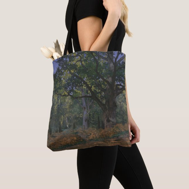 Bolso De Tela Claude Monet el | el roble de Bodmer, delanteras (Detalle)