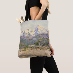 Bolso De Tela Claude Monet el el valle del Nervia
