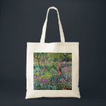 Bolso De Tela Claude Monet - El jardín del artista en Giverny<br><div class="desc">Claude Monet - El jardín del artista en Giverny</div>
