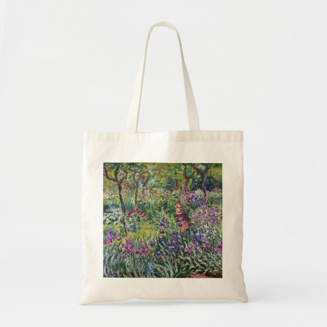 Bolso De Tela Claude Monet - El jardín del artista en Giverny (Frente)