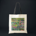 Bolso De Tela Claude Monet - El jardín del Iris en Giverny<br><div class="desc">El Jardín Iris de Giverny / El Jardín del Artista en Giverny - Claude Monet,  1899-1900</div>