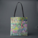 Bolso De Tela Claude Monet - El jardín del Iris en Giverny<br><div class="desc">El Jardín Iris de Giverny / El Jardín del Artista en Giverny - Claude Monet,  1899-1900</div>