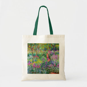 Bolso De Tela Claude Monet: El jardín Iris de Giverny