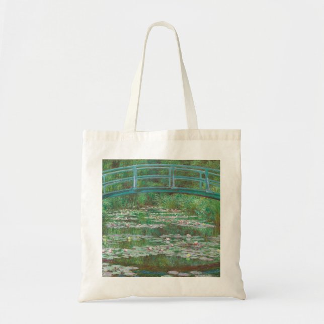 Bolso De Tela Claude Monet El Puente De Fútbol Japonés 1899 (Frente)