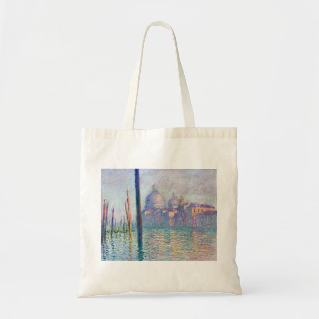 Bolso De Tela Claude Monet - Gran Canal, Venecia (Frente)