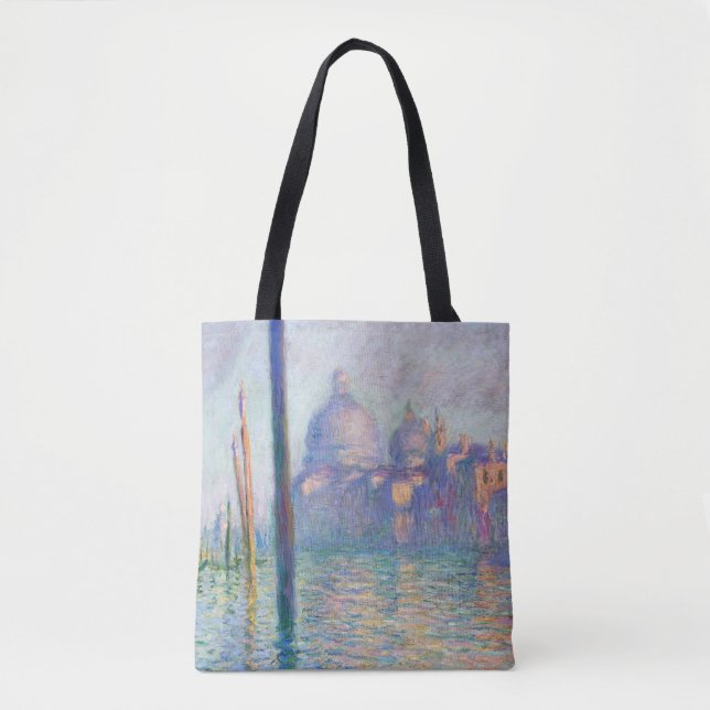 Bolso De Tela Claude Monet - Gran Canal, Venecia (Anverso)