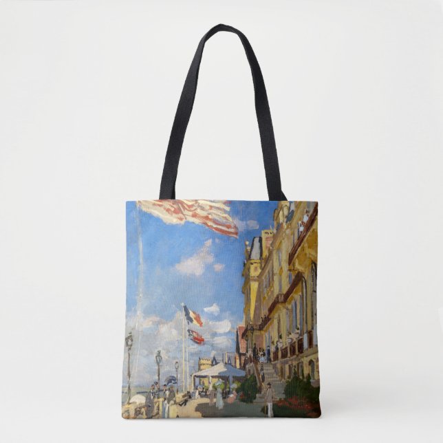 Bolso De Tela Claude Monet - Hotel des Roches Noires, Trouville (Anverso)