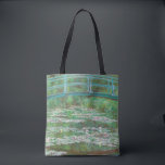 Bolso De Tela Claude Monet Impresionismo<br><div class="desc">Claude Monet "Footbridge japonés" bolsa de té.</div>