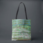 Bolso De Tela Claude Monet Impresionismo<br><div class="desc">Claude Monet "Footbridge japonés" bolsa de té.</div>