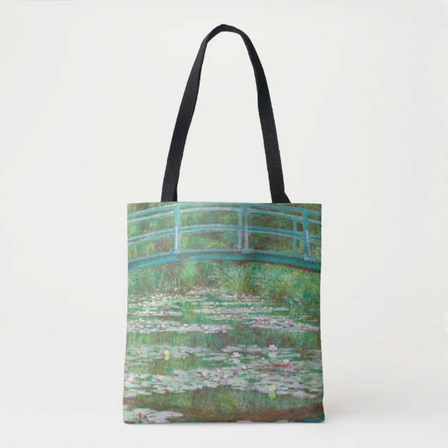 Bolso De Tela Claude Monet Impresionismo (Anverso)
