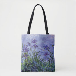 Bolso De Tela Claude Monet Lilac Irises