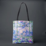 Bolso De Tela Claude Monet - Lilies de agua / Nympheas 1919<br><div class="desc">Lilies de agua / Nympheas (W.1852) - Claude Monet,  Petróleo en lienzo,  1916-1919</div>