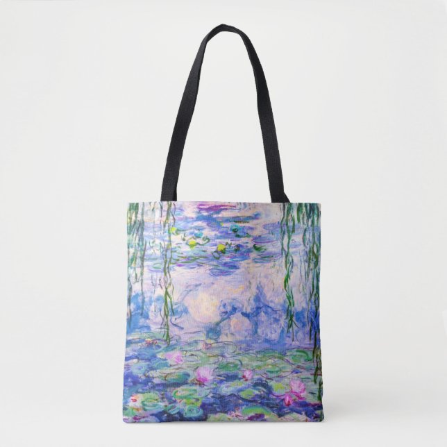 Bolso De Tela Claude Monet - Lilies de agua / Nympheas 1919 (Anverso)