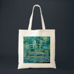 Bolso De Tela Claude Monet - Lilis De Agua Y Puente Japonés<br><div class="desc">Claude Monet - Lilies De Agua Y Puente Japonés (1899)</div>