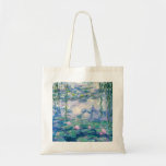 Bolso De Tela CLAUDE MONET - LÍNEAS de agua<br><div class="desc">CLAUDE MONET - Aceite sobre lirios de agua sobre lienzo; reproducción</div>