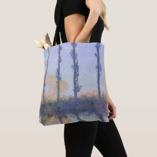 Bolso De Tela Claude Monet   Los Cuatro Árboles