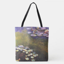 Claude Monet, Nenúfares, sobre Verde y Púrpura