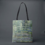 Bolso De Tela Claude Monet - Nieves Y Puente Japonés<br><div class="desc">Claude Monet - Nieves Y Puente Japonés</div>