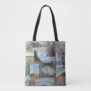Bolso De Tela Claude Monet - Patchwork