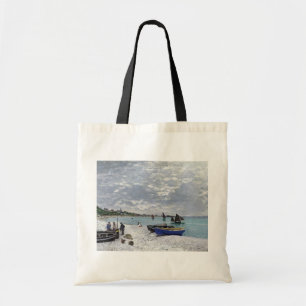 Bolso De Tela Claude Monet Playa de Sainte-Adresse