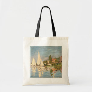 Bolso De Tela Claude Monet Regatta at Argenteuil, c.1872