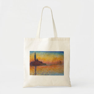 Bolso De Tela Claude Monet - San Giorgio Maggiore en Dusk