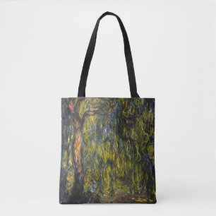 Bolso De Tela Claude Monet Sauce Llorón Arte Impresionista