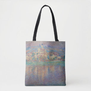 Bolso De Tela Claude Monet - Vetheuil, atardecer