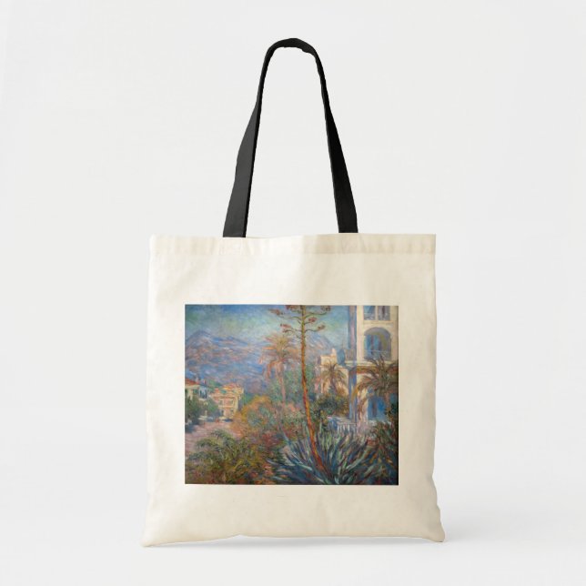 Bolso De Tela Claude Monet - Villas de Bordighera (Frente)